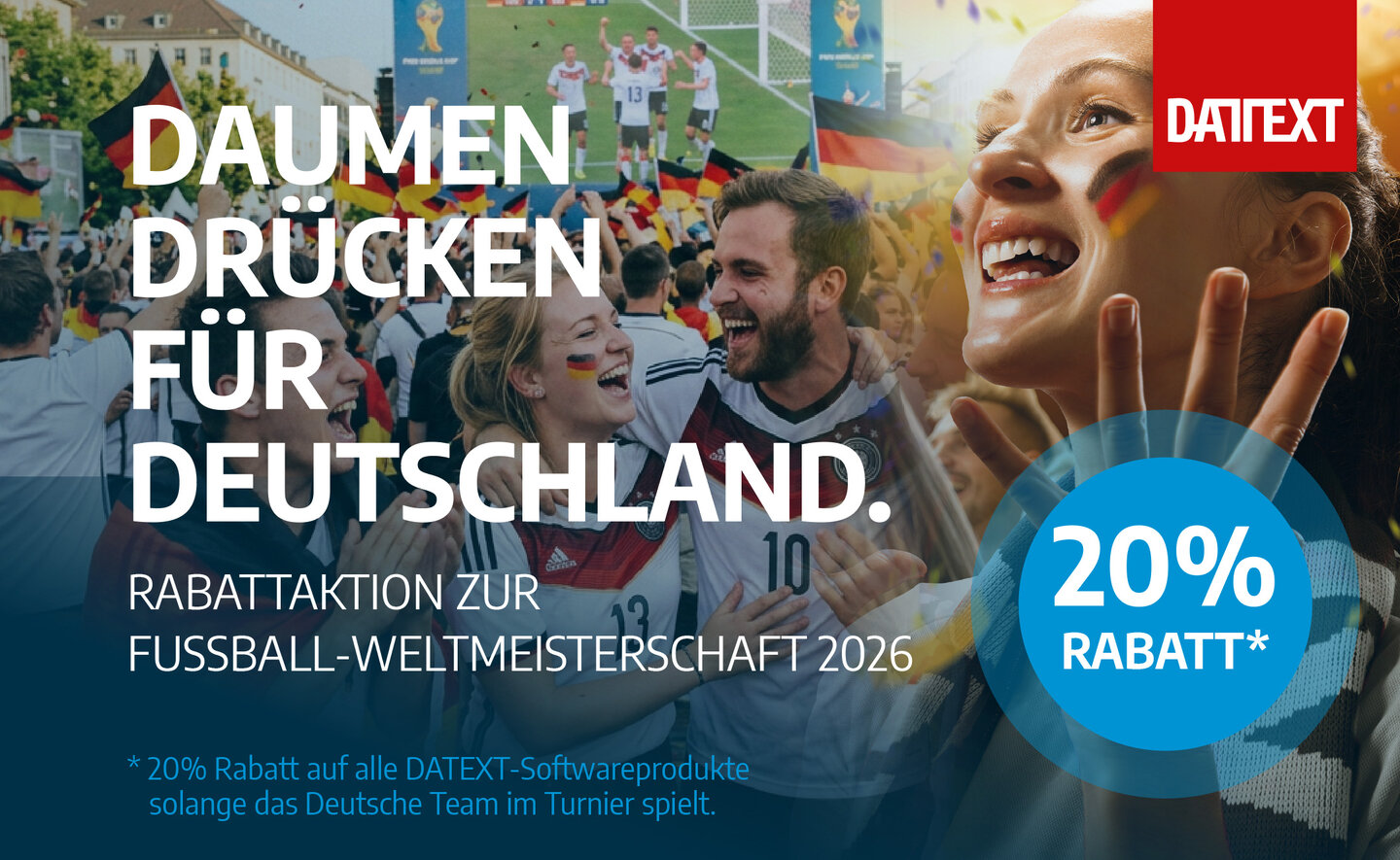 Datext WM 2026 Rabattaktion Datext WM 2026 Rabattaktion