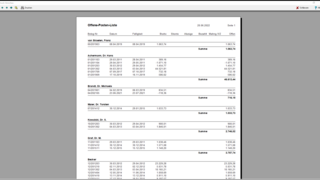 Offene Postenliste iLab Office SE